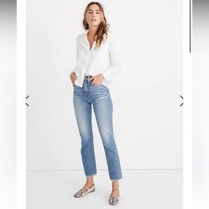 Madewell 29 Tall Perfect Vintage Jean in Ainsworth Wash